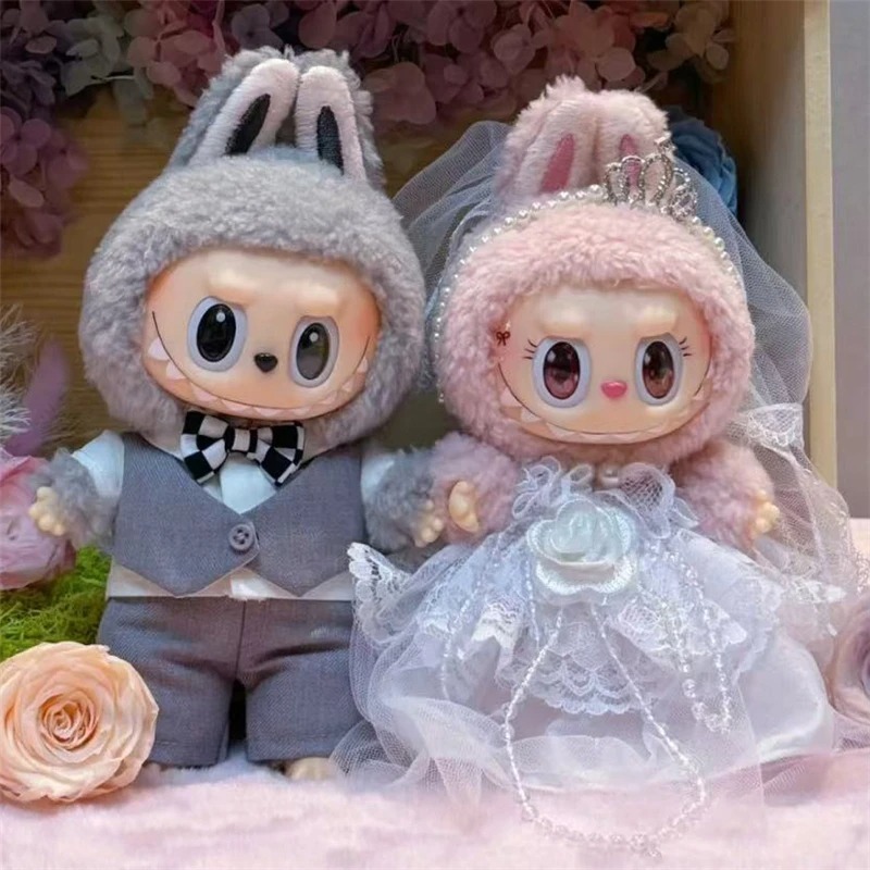 Baby Clothing Us - 15 17cm For Labubu Doll Wedding