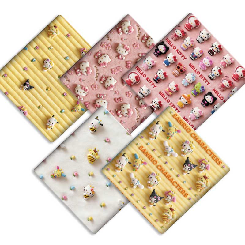 Baby Clothing Material - Sanrio Cartoon DIY handmade sewing patchwork