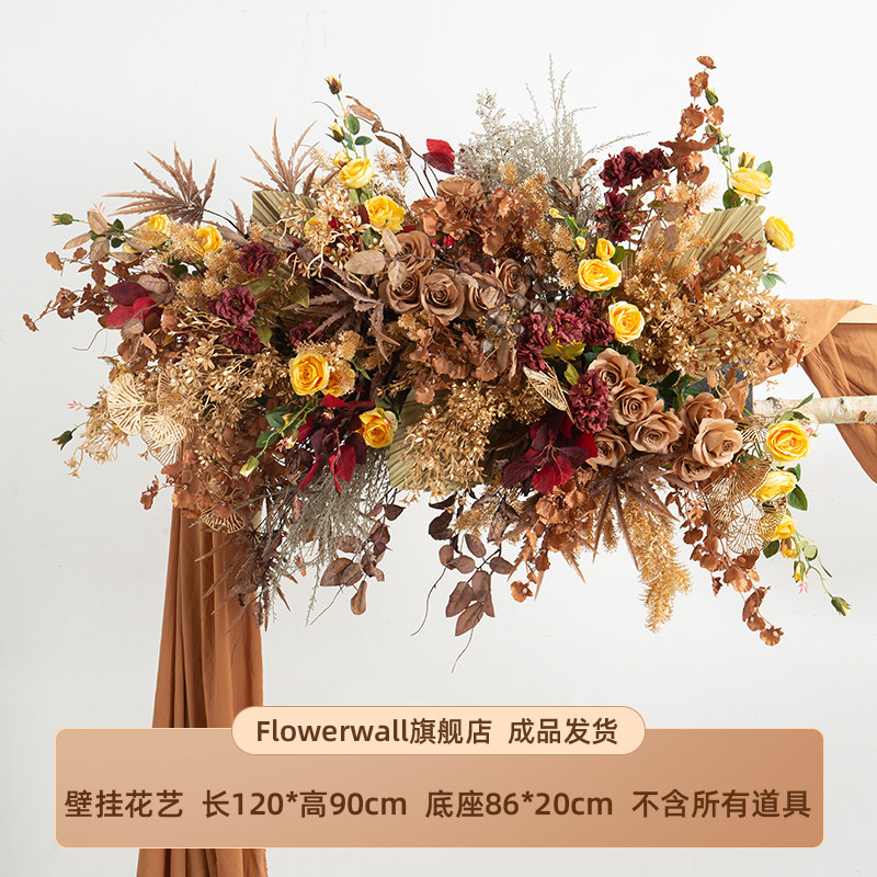 Baby Clothing Store - CX retro gold simulated flower clothing