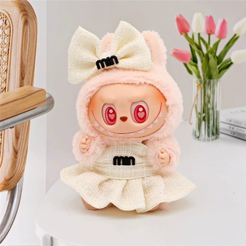 15 17cm For Labubu Doll Korean - Baby Clothing Us review and price