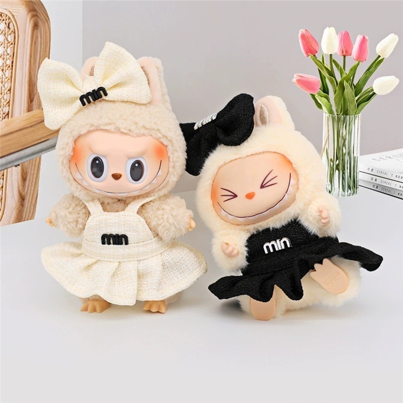 15 17cm For Labubu Doll Korean - Baby Clothing Us review and price