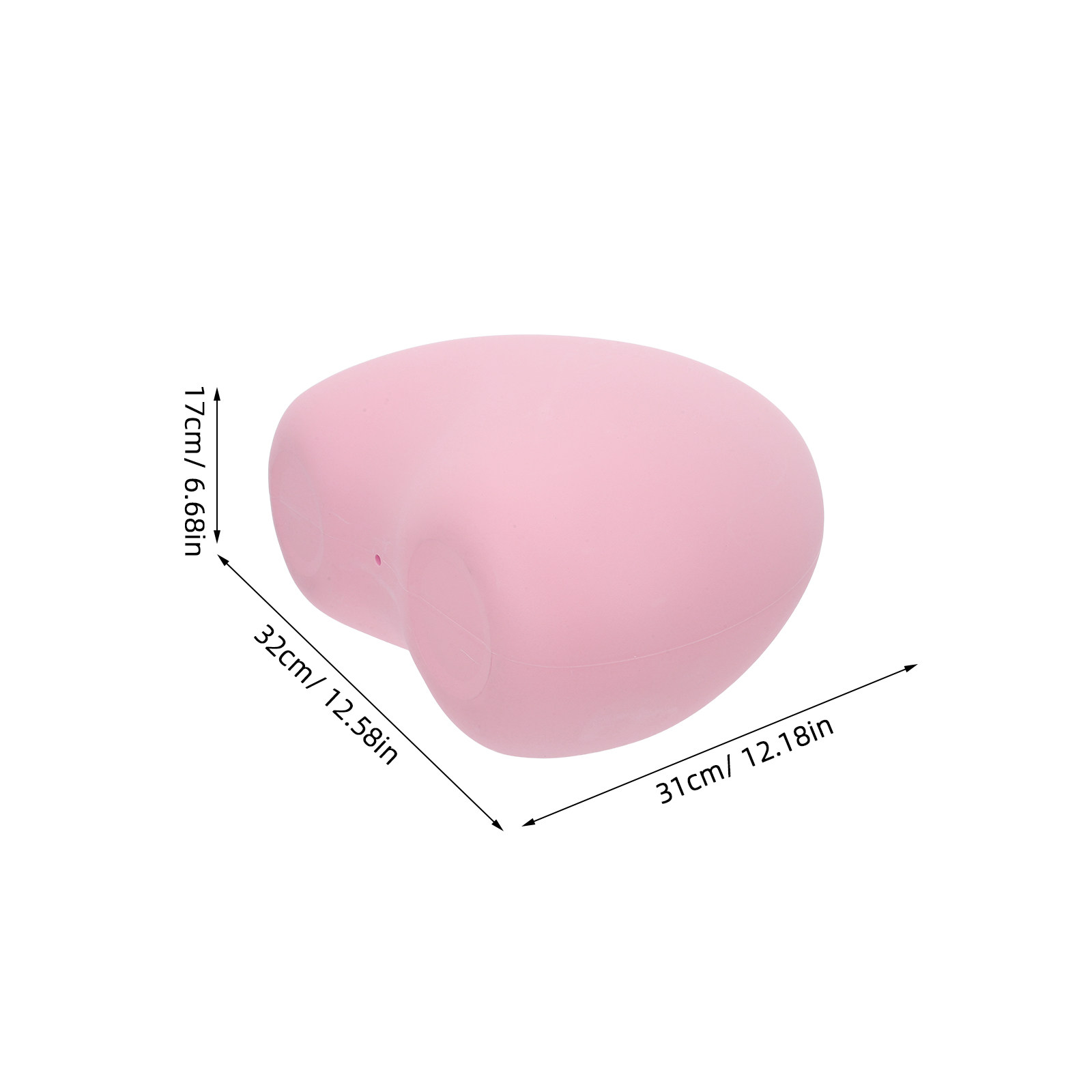 Plastic Heart Shaped Hip Manne - Baby Shop Clothing review and price