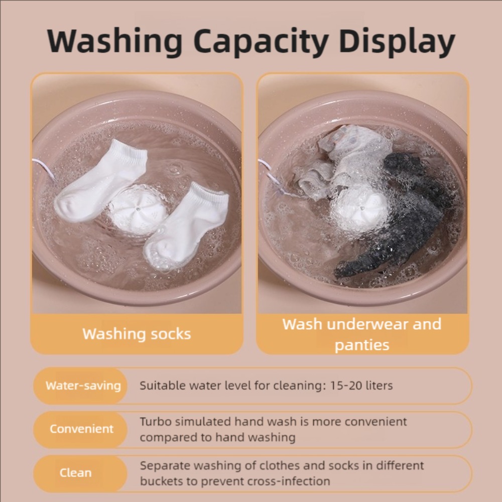 60W Mini Washing Machine Porta - Baby Clothing Washing Machine review and price