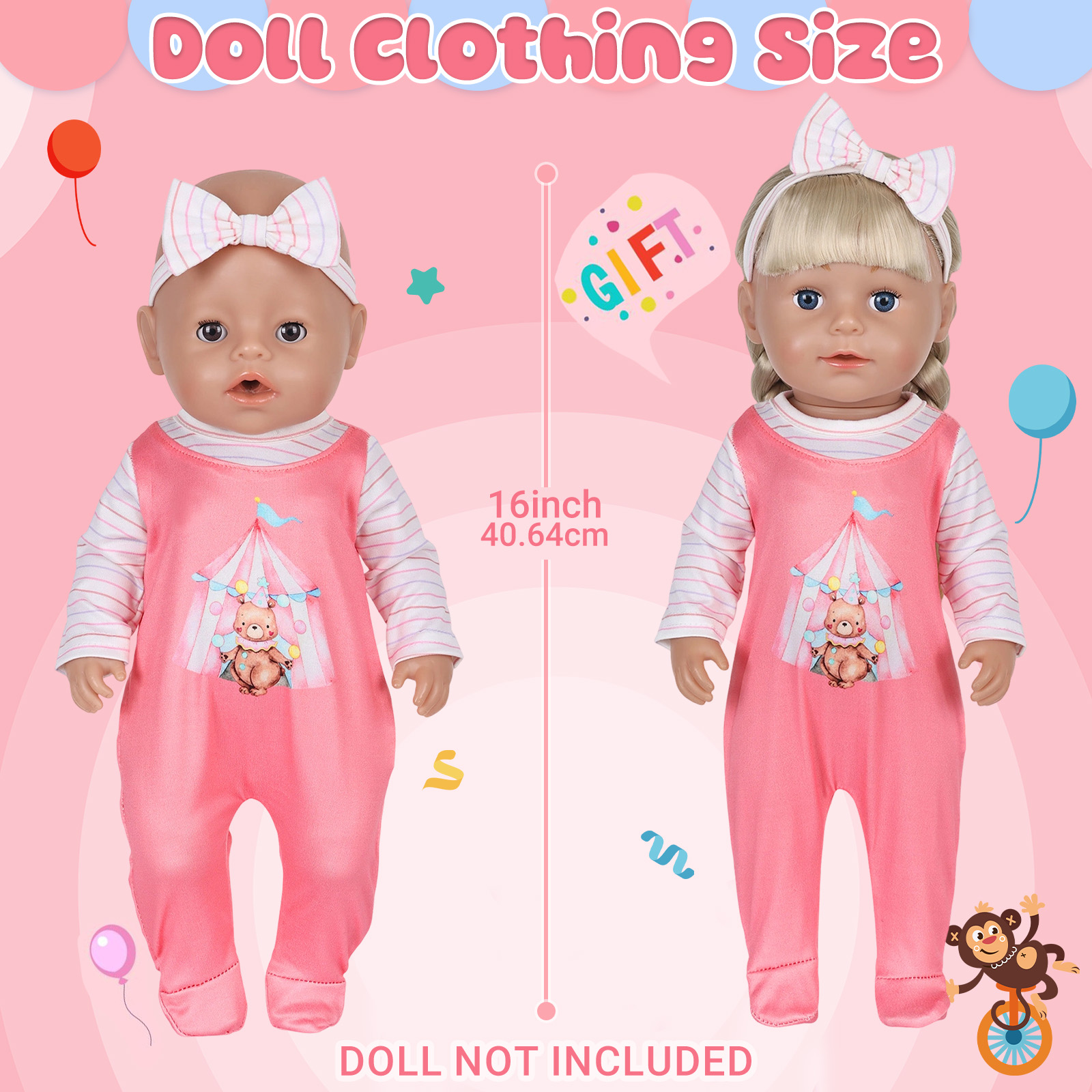 Doll Clothes for 16-18inch 40- - Baby Clothing Us review and price