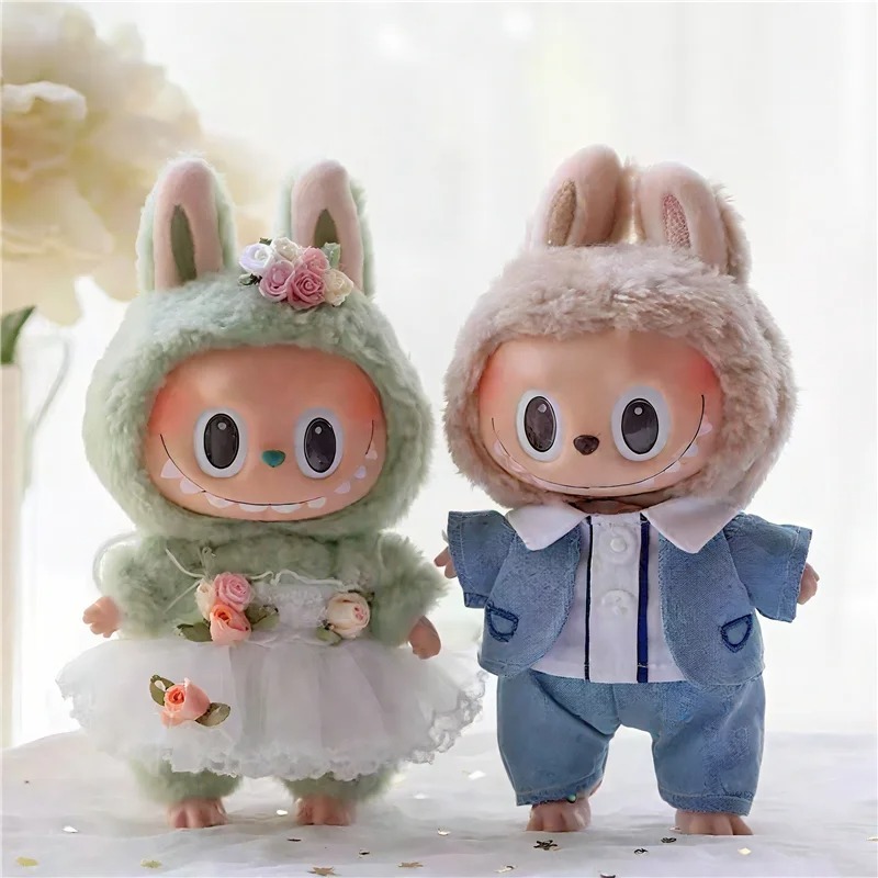 15 17cm For Labubu Doll Weddin - Baby Clothing Us review and price