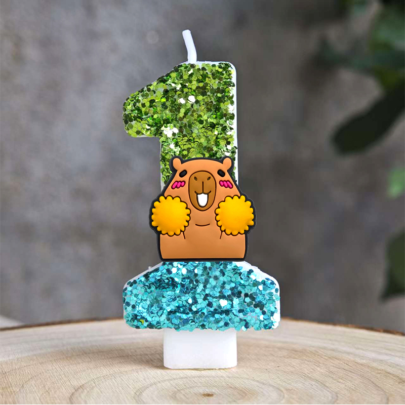 Cute Capybara Candles Theme 0- - Baby Zebra Clothing review and price