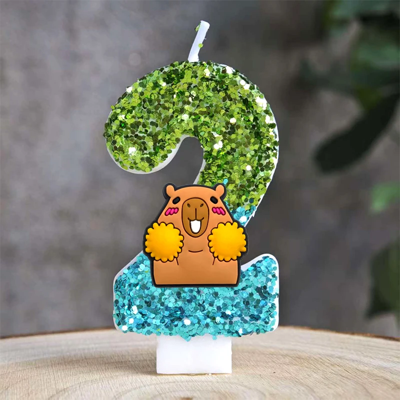 Cute Capybara Candles Theme 0- - Baby Zebra Clothing review and price