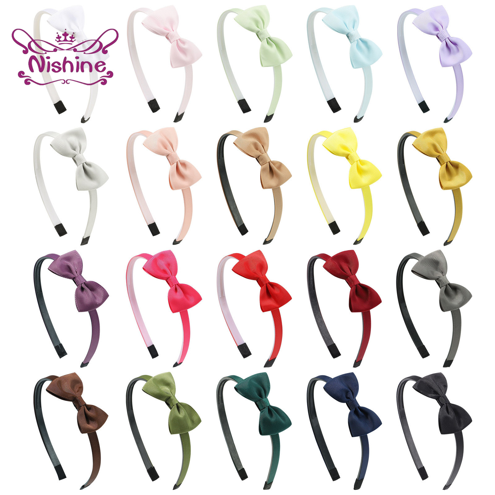 1PCS Ribbon Bow Knot Headband  - Baby Clothing Us review and price