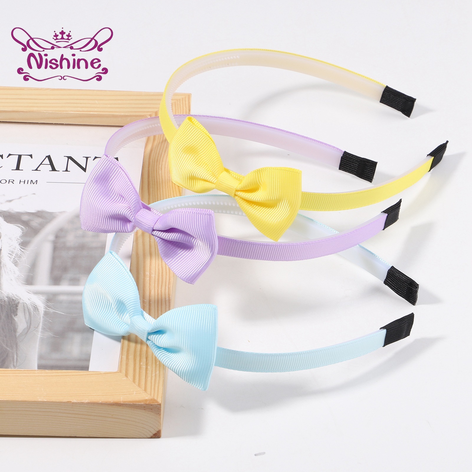 1PCS Ribbon Bow Knot Headband  - Baby Clothing Us review and price